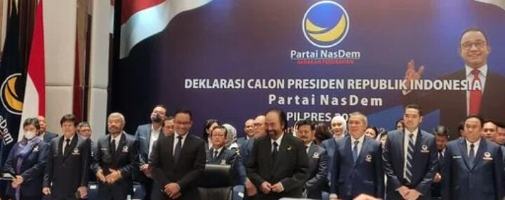 NasDem Juru Selamat Anis Baswedan dan Partai Oposisi