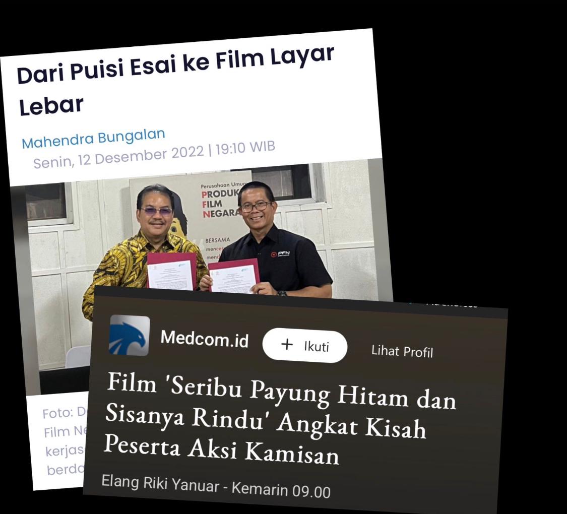 DARI PUISI ESAI KE FILM LAYAR LEBAR
