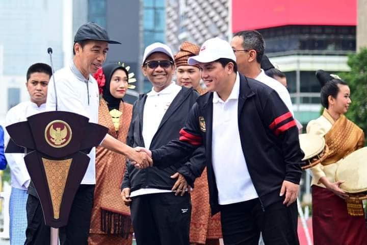 Awali Keketuaan ASEAN 2023, Presiden Bersepeda dan Jalan ke Bundaran HI