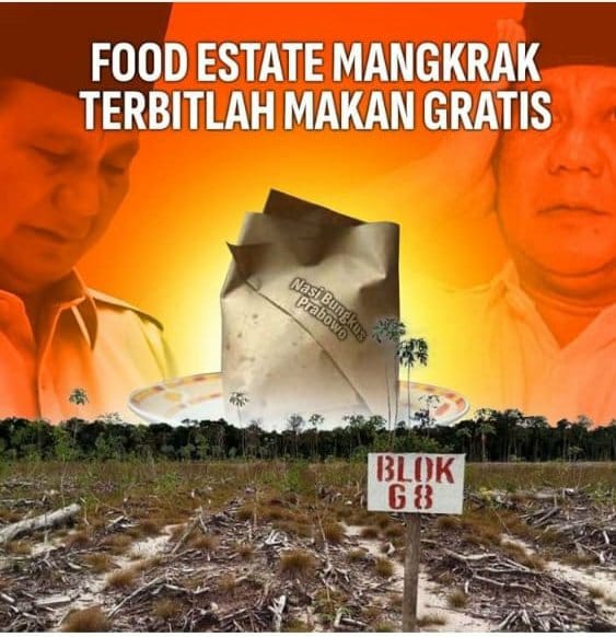 Angwar Sanusi: Food Estate Mangkrak Terbitlah Makan Gratis