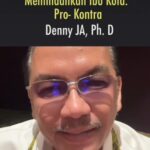 Menelisik Opini Denny JA, Keberanian Jokowi Memindahkan Ibukota: Pro dan Kontra