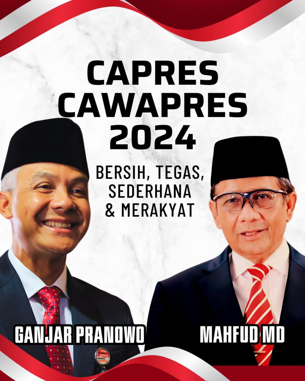 KDP PorGan: MMD Segera Dideklarasikan Sebagai Cawapres Ganjar
