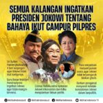 Semua Kalangan Ingatkan Presiden Jokowi Tentang Bahaya Ikut Campur Pilpres 2024 Semua Kalangan Ingatkan Presiden Jokowi Tentang Bahaya Ikut Campur Pilpres 2024