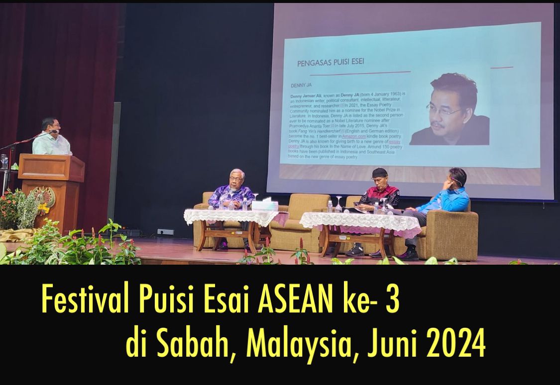 LAHIR ANGKATAN PUISI ESAI, SEBAGAI INOVASI DUNIA SASTRA