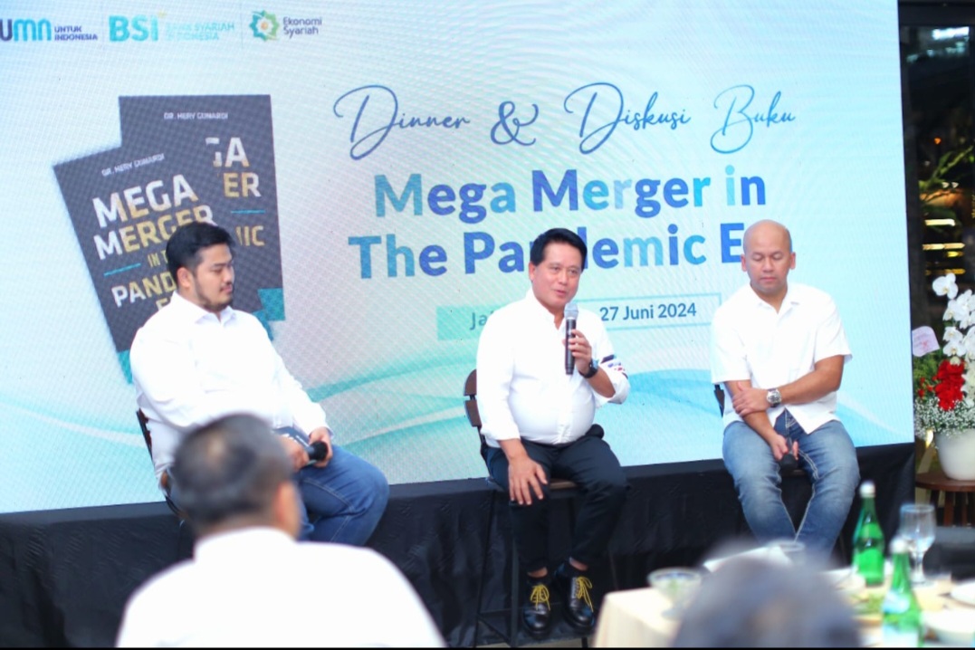 Bedah Buku, “Mega Merger In The Pandemic Era”: Catatan Sejarah, Referensi Pengembangan Perbankan Syariah Indonesia