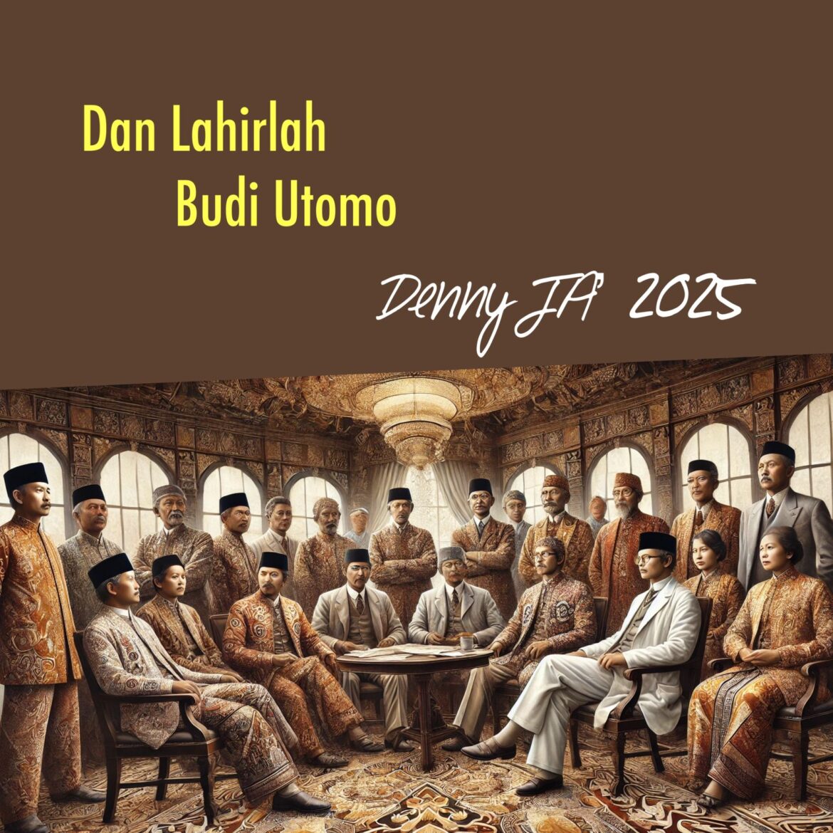 DAN LAHIRLAH BUDI UTOMO