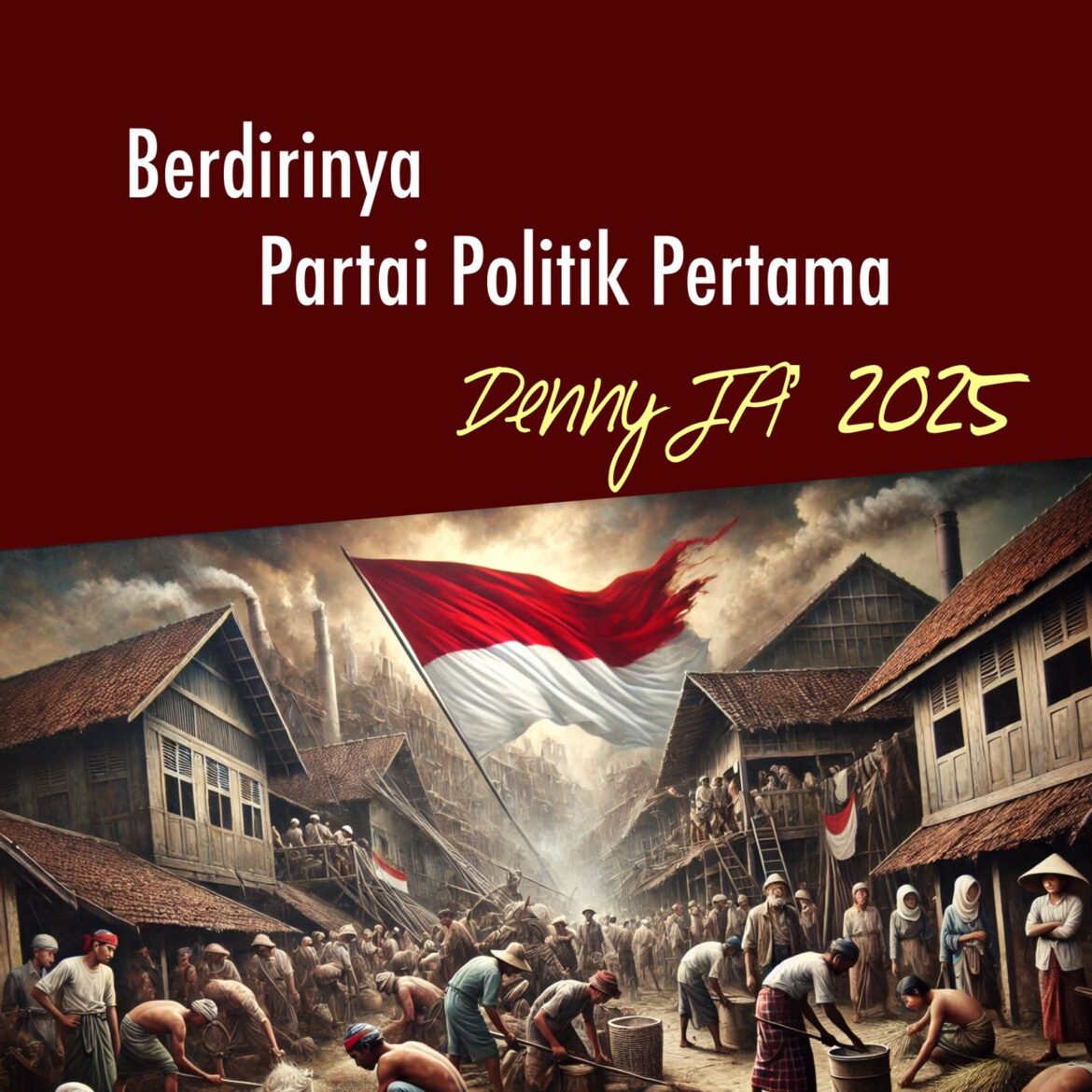 BERDIRINYA PARTAI POLITIK PERTAMA