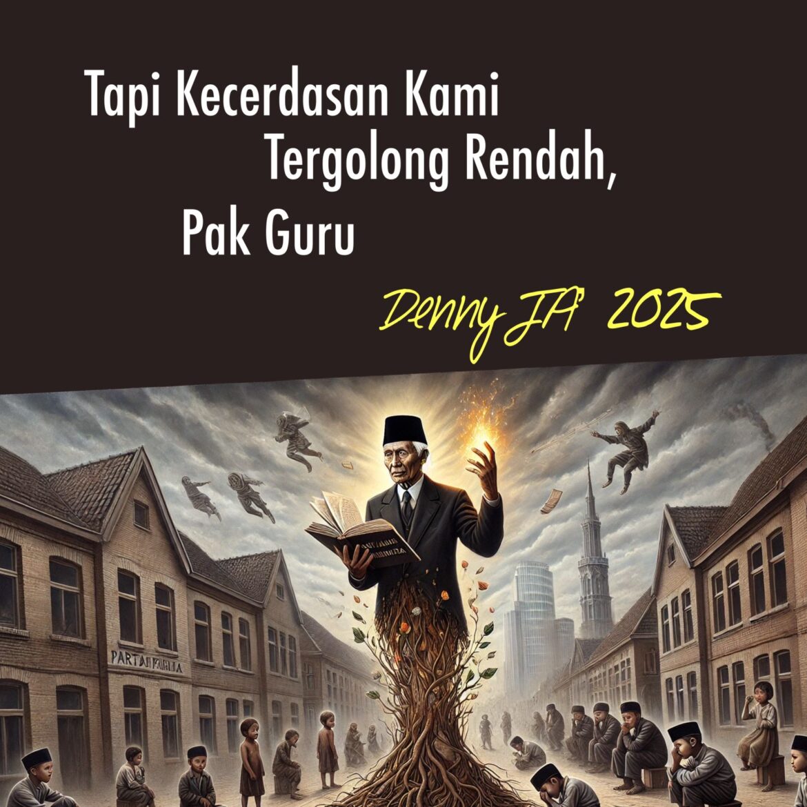 TAPI KECERDASAN KAMI TERGOLONG RENDAH, PAK GURU