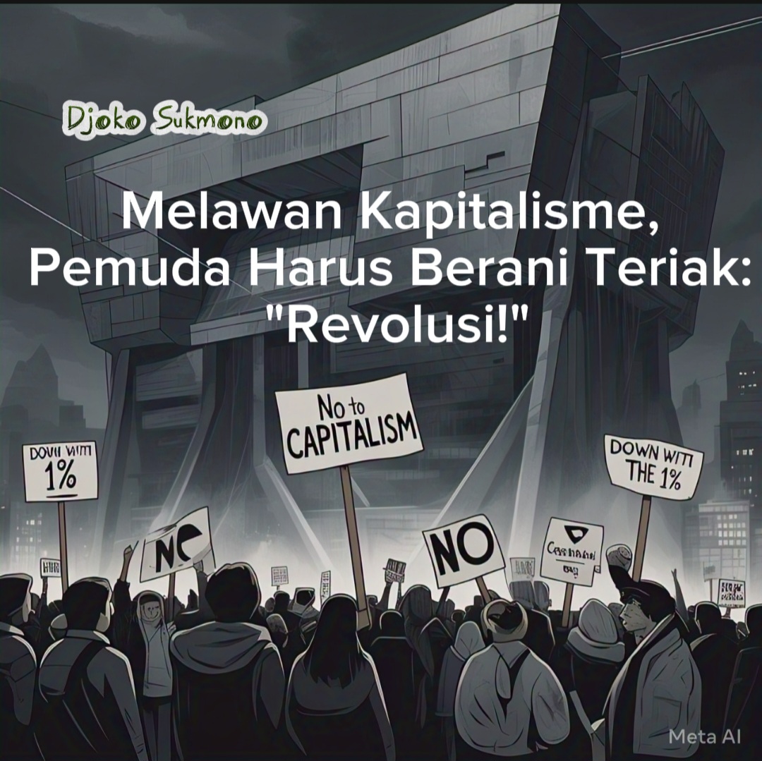 Djoko Sukomono: Melawan Kapitalisme, Pemuda Indonesia Harus Berani Teriak: “Revolusi!”