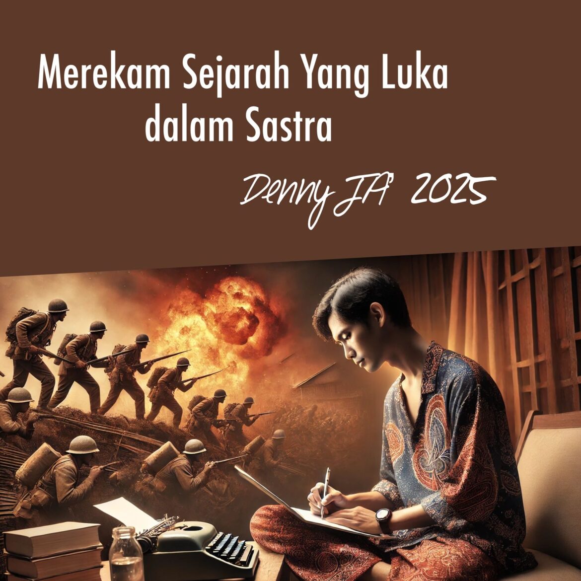 MEREKAM SEJARAH YANG LUKA DALAM SASTRA