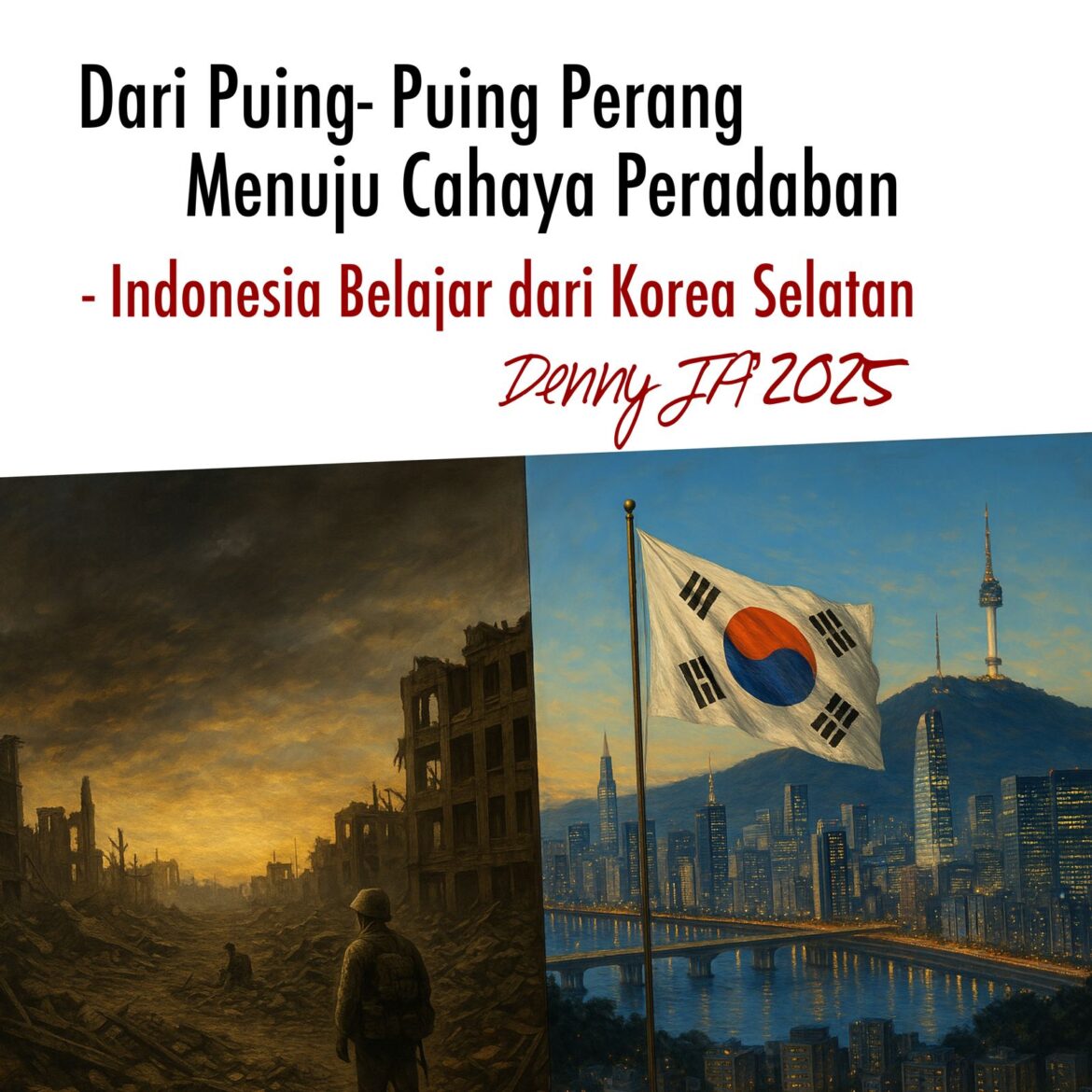 DARI PUING-PUING PERANG MENUJU CAHAYA PERADABAN