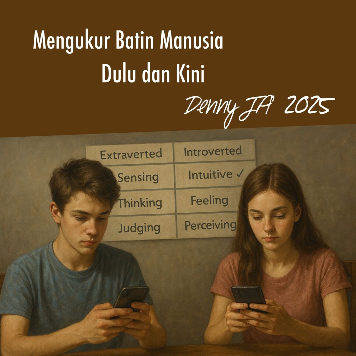 MENGUKUR BATIN MANUSIA, DULU DAN KINI