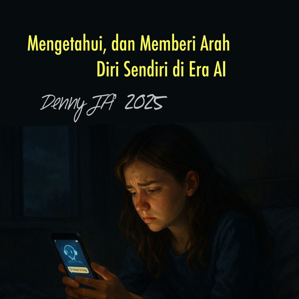 MENGETAHUI DAN MEMBERI ARAH DIRI SENDIRI DI ERA AI