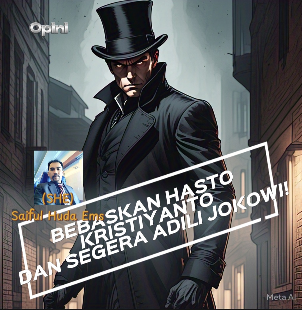 SHE: BEBASKAN HASTO KRISTIYANTO DAN SEGERA ADILI JOKOWI!