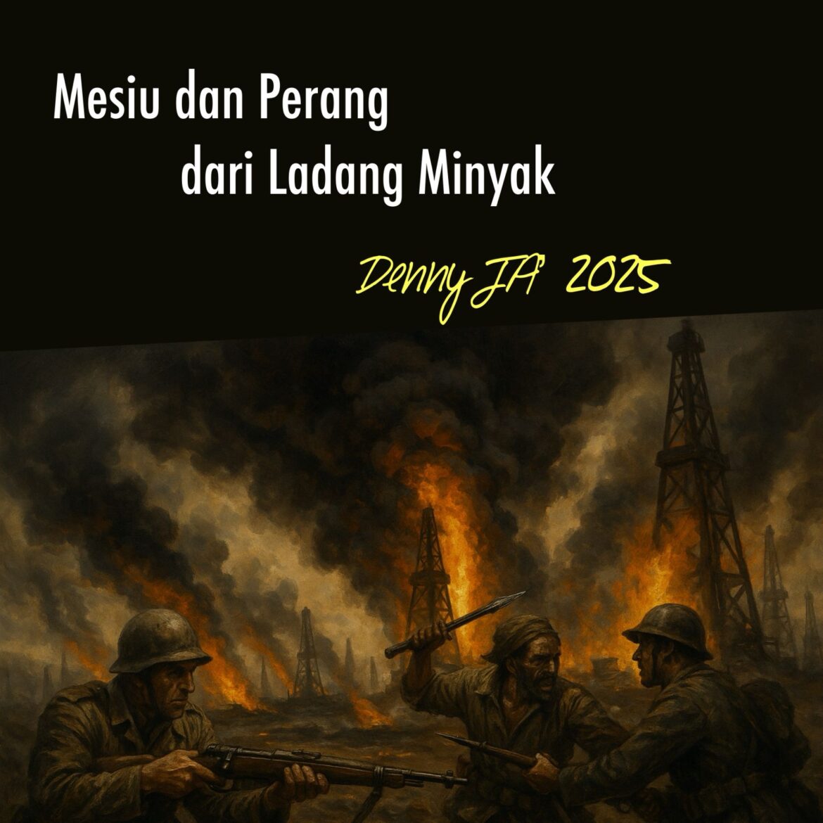 MESIU DAN PERANG DARI LADANG MINYAK