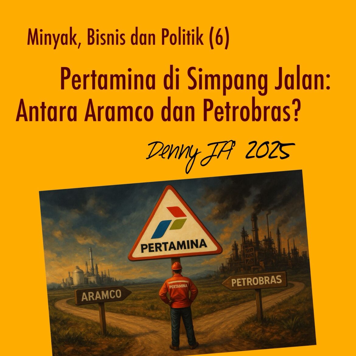 PERTAMINA DI SIMPANG JALAN: ANTARA ARAMCO DAN PETROBRAS