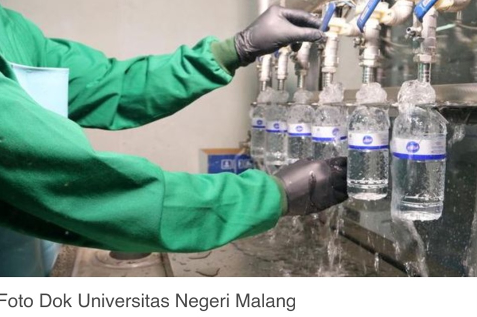 UM Sulap Hujan Jadi Air Minum, Prof. Dr. Hariyono, M.Pd: Air Hujan Rahmat-billah, Jadi Sumber Air Berkualitas