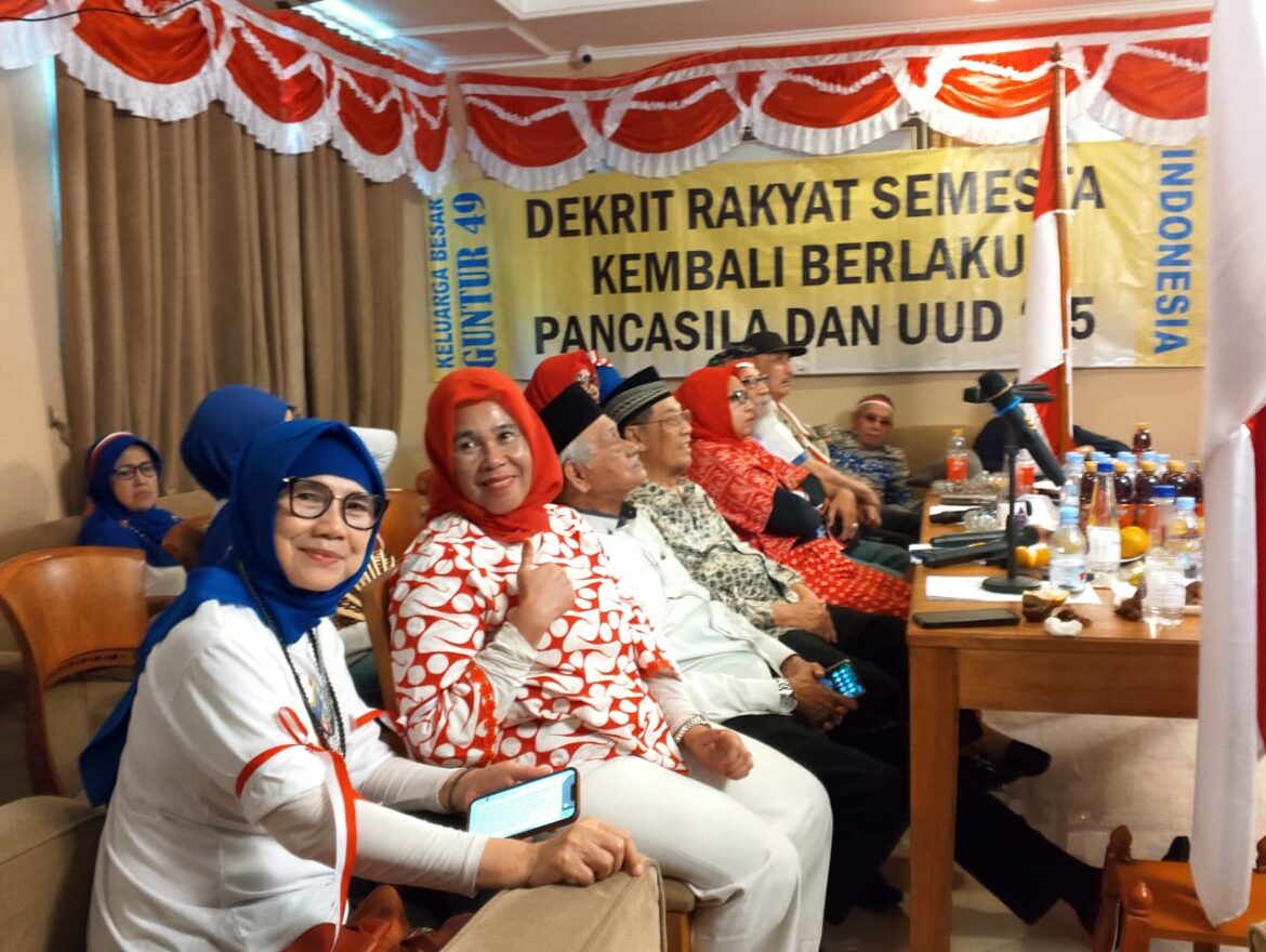 Korupsi dan Pajak Melampaui Titik Akut, Desakan Dekrit Kembali ke UUD 1945 Asli dan Pancasila Menggema