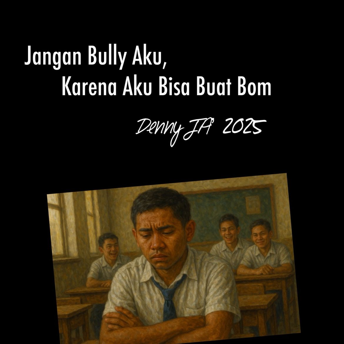 JANGAN BULLY AKU, KARENA AKU BISA BUAT BOM