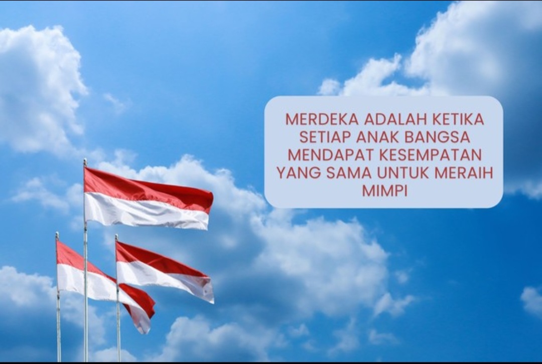 Kata “Merdeka” Bukan Hiasan