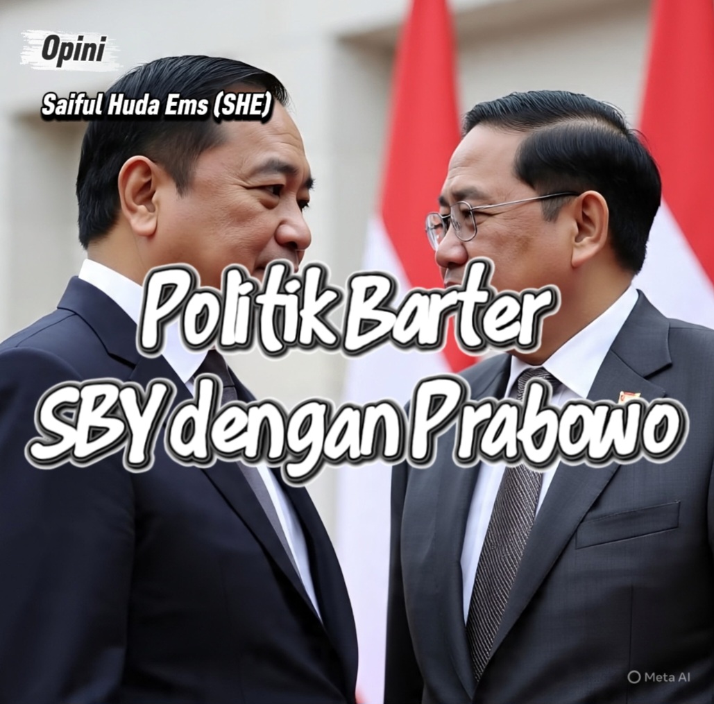 POLITIK BARTER SBY DENGAN PRABOWO