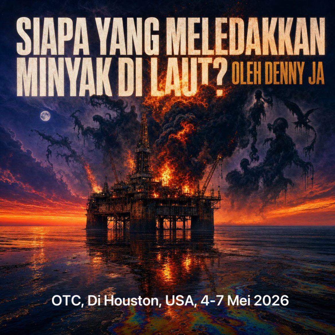 SIAPA YANG MELEDAKKAN MINYAK DI LAUT?