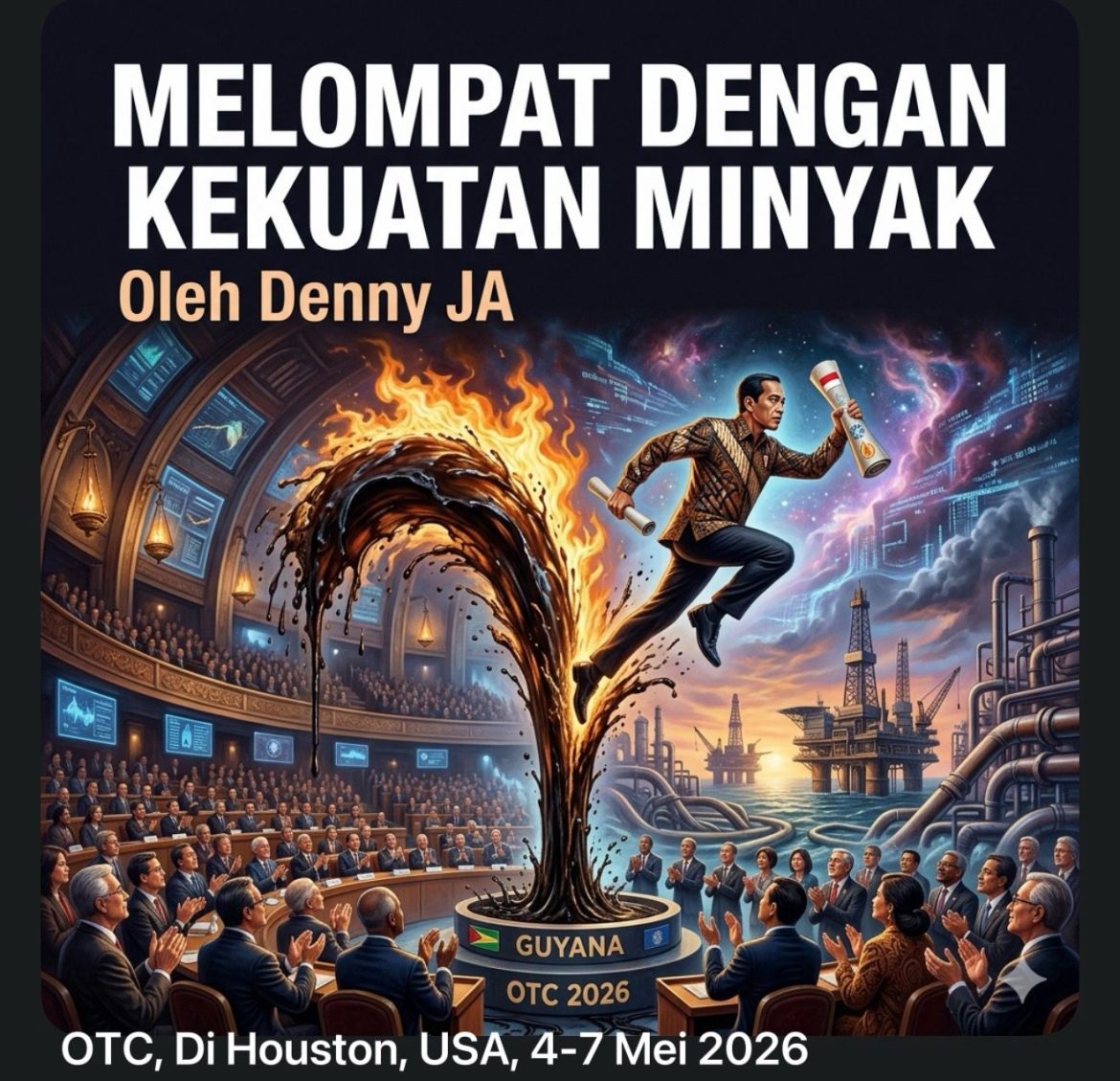 MELOMPAT DENGAN KEKUATAN MINYAK