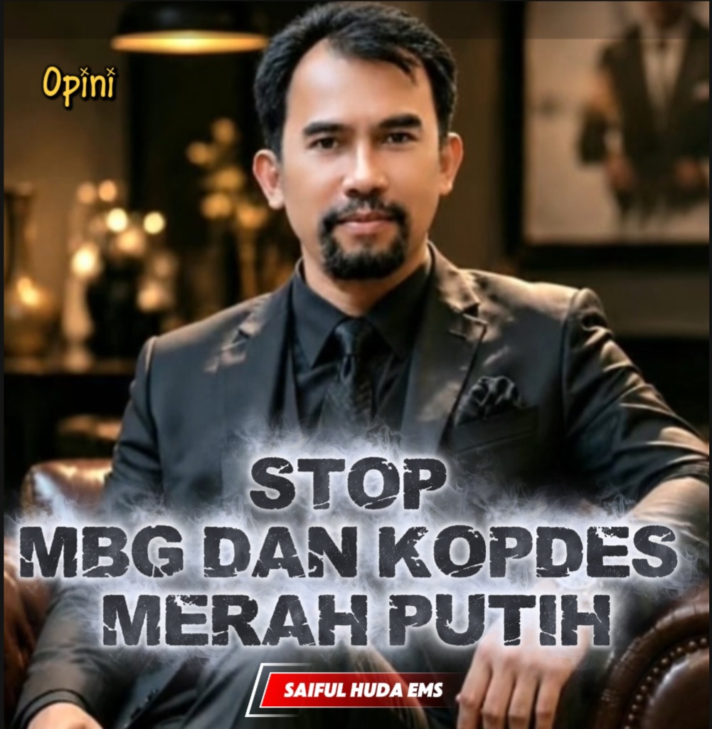 STOP MBG DAN KOPDES MERAH PUTIH