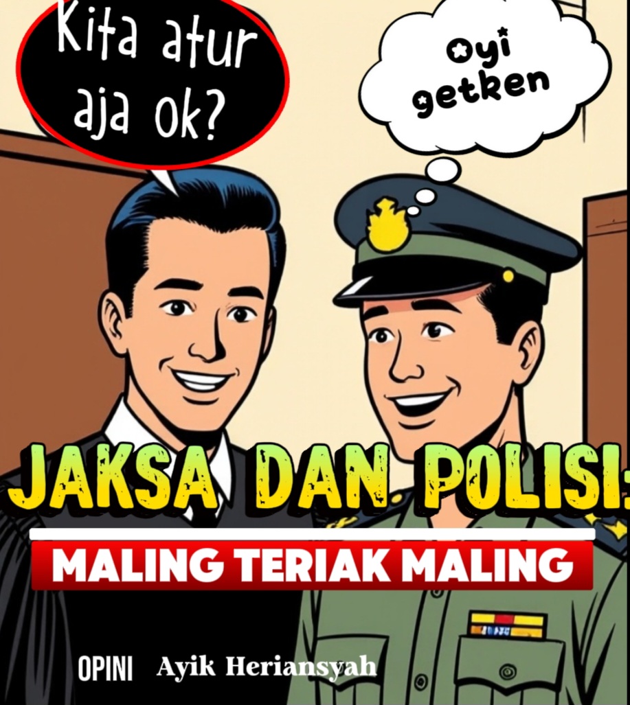JAKSA DAN POLISI: MALING TERIAK MALING
